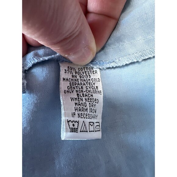 Joan Rivers Denim Boyfriend Tunic w/ Scoop Pockets Size 1X - Picture 8 of 11